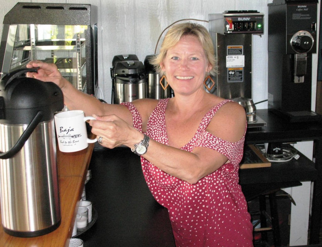 Anne Gassett is opening Baja Coffee Company with her husband. [Janet Yarbrough Meyer/The Princess Anne Independent News]