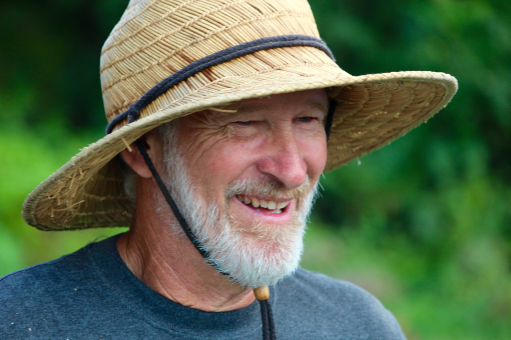 John WIlson, owner of New Earth Farm in Pungo. [John-Henry Doucette/The Princess Anne Independent News]