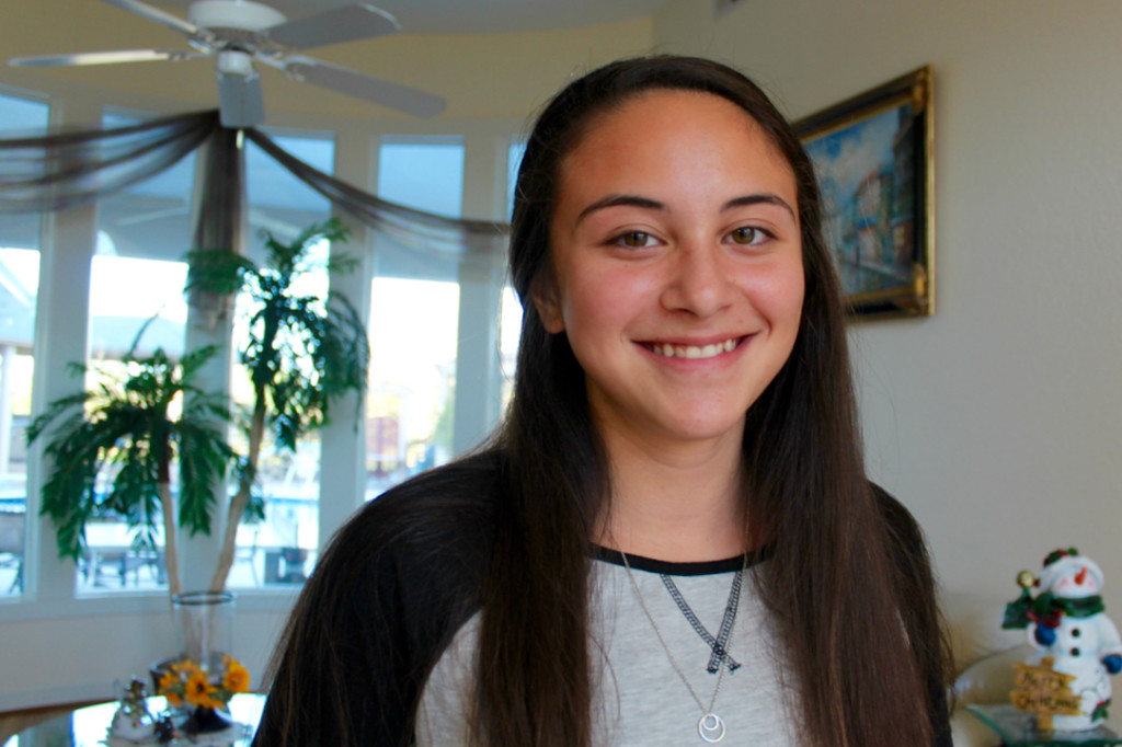 Naheda Hassan, 14, is the race director for this year’s Charlie Normile’s Turkey Trot: Race for the Fallen, an annual race in Sandbridge that was founded to honor the memory of the late Charlie Normile, who died in 2011. [John-Henry Doucette/The Princess Anne Independent News]