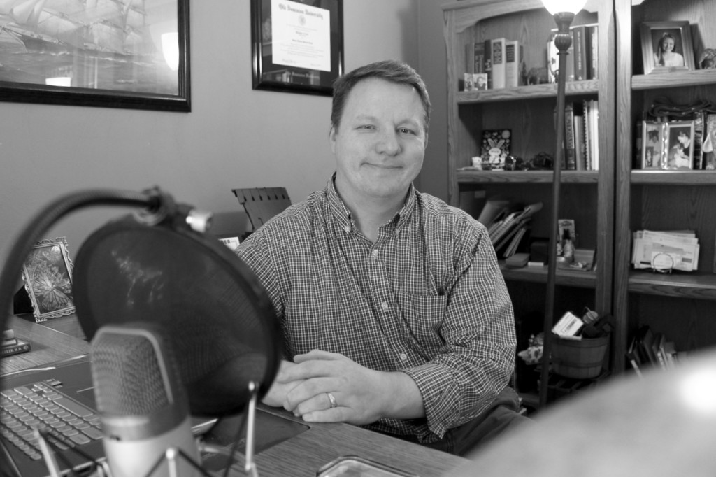 J.R. Hoeft is the founder and — once again  —  editor-in-chief of Bearing Drift. [John-Henry Doucette/The Princess Anne Independent News]