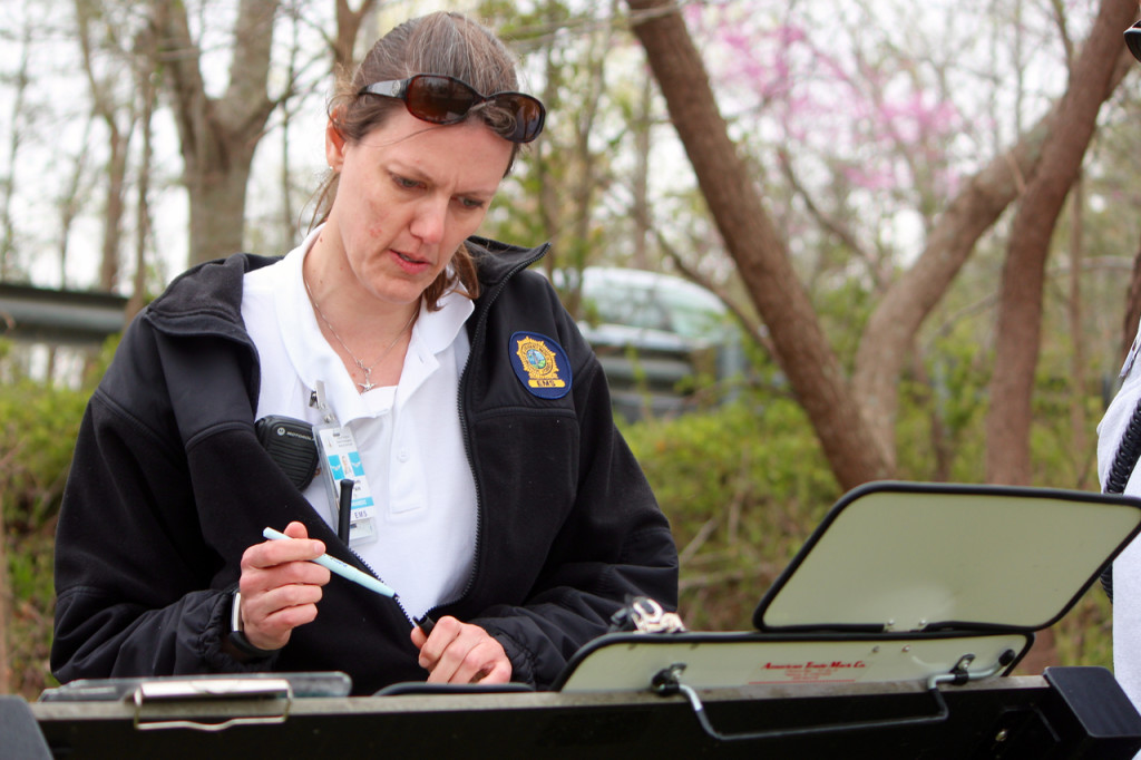 Emergency Medical Services Capt. Christi Budy was part of the shared command that oversaw the rescue mission. It involved, EMS, police, fire and volunteer rescue officials. [John-Henry Doucette/The Princess Anne Independent News]