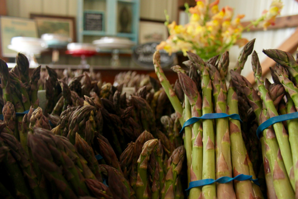 Cullipher asparagus. [John-Henry Doucette/The Princess Anne Independent News]