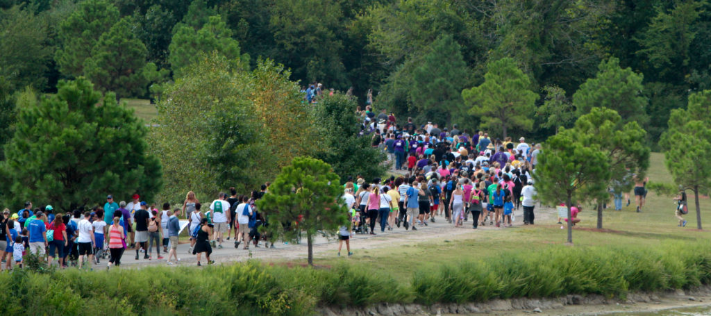 Thousands of people walked this past year during the Out of the Darkness Community Walk. This year’s walk is scheduled for Saturday, Sept. 10, at Mt. Trashmore Park. [File/The Princess Anne Independent News]