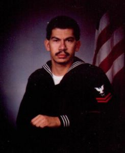 The author, then 26, serving the U.S. Navy. [Courtesy photo]
