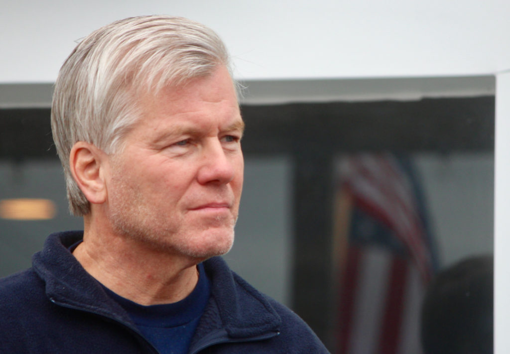 Former Gov. Bob McDonnell spoke during the event. [John-Henry Doucette/The Princess Anne Independent News]