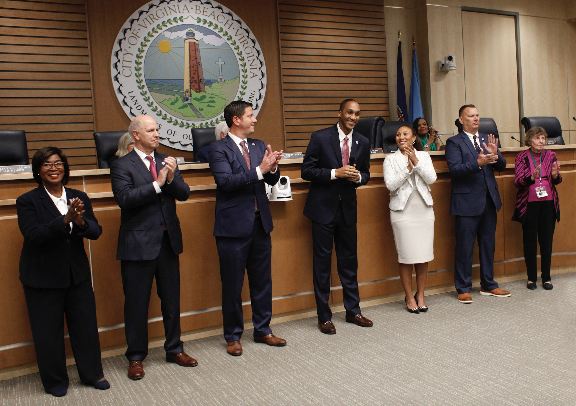 First Virginia Beach City Council Members Elected Under New System Join ...