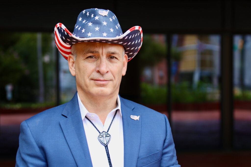 Aldo DiBelardino, a candidate for Virginia Beach sheriff, is seen in Richmond on July 25, 2024. [John-Henry Doucette/The Princess Anne Independent News